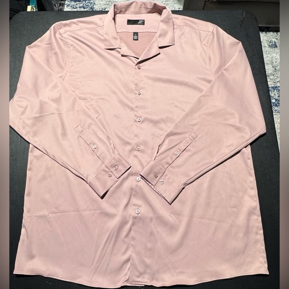 Lot of 2 Men’s Dress Shirts J. Ferrar and Eagle Shirtmakers Size XL - Picture 2 of 10